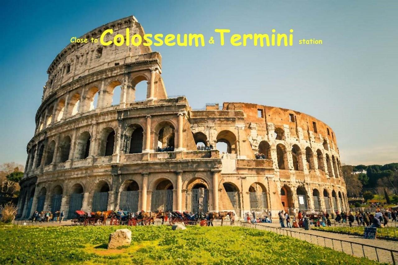 Termini Colosseum Apartment Rom Eksteriør billede